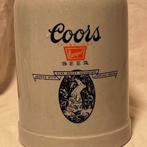 Coors Banquet Stein Mug